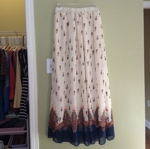 Boho Maxi Skirt